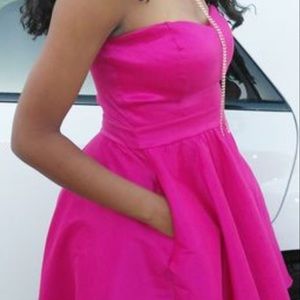 COPY - Hot pink dress!